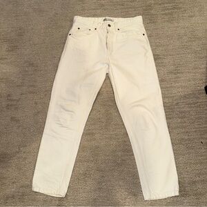 Zara Men’s Slim Fit White Denim Jeans Size 30